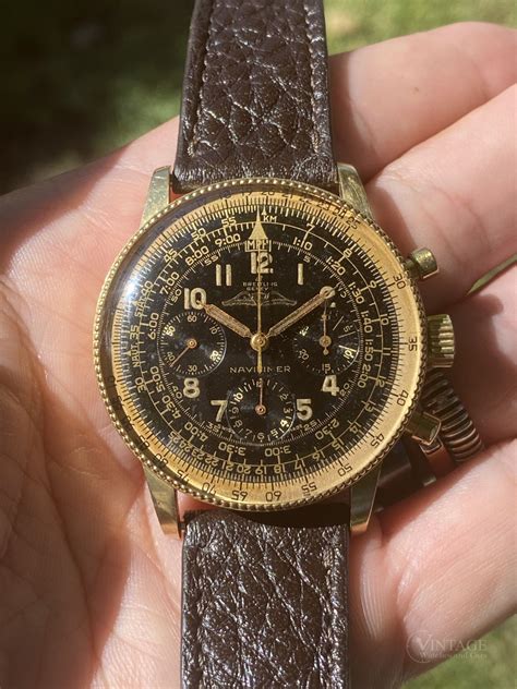 breitling 806 gold/ss 1956 aopa|breitling navitimer 806.